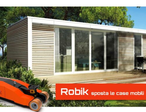 Robik il movimentatore elettrico fondamentale nella produzione di case mobili