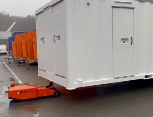 Robik Q una soluzione di material handling usata sia all’interno che all’esterno dell’area logistica