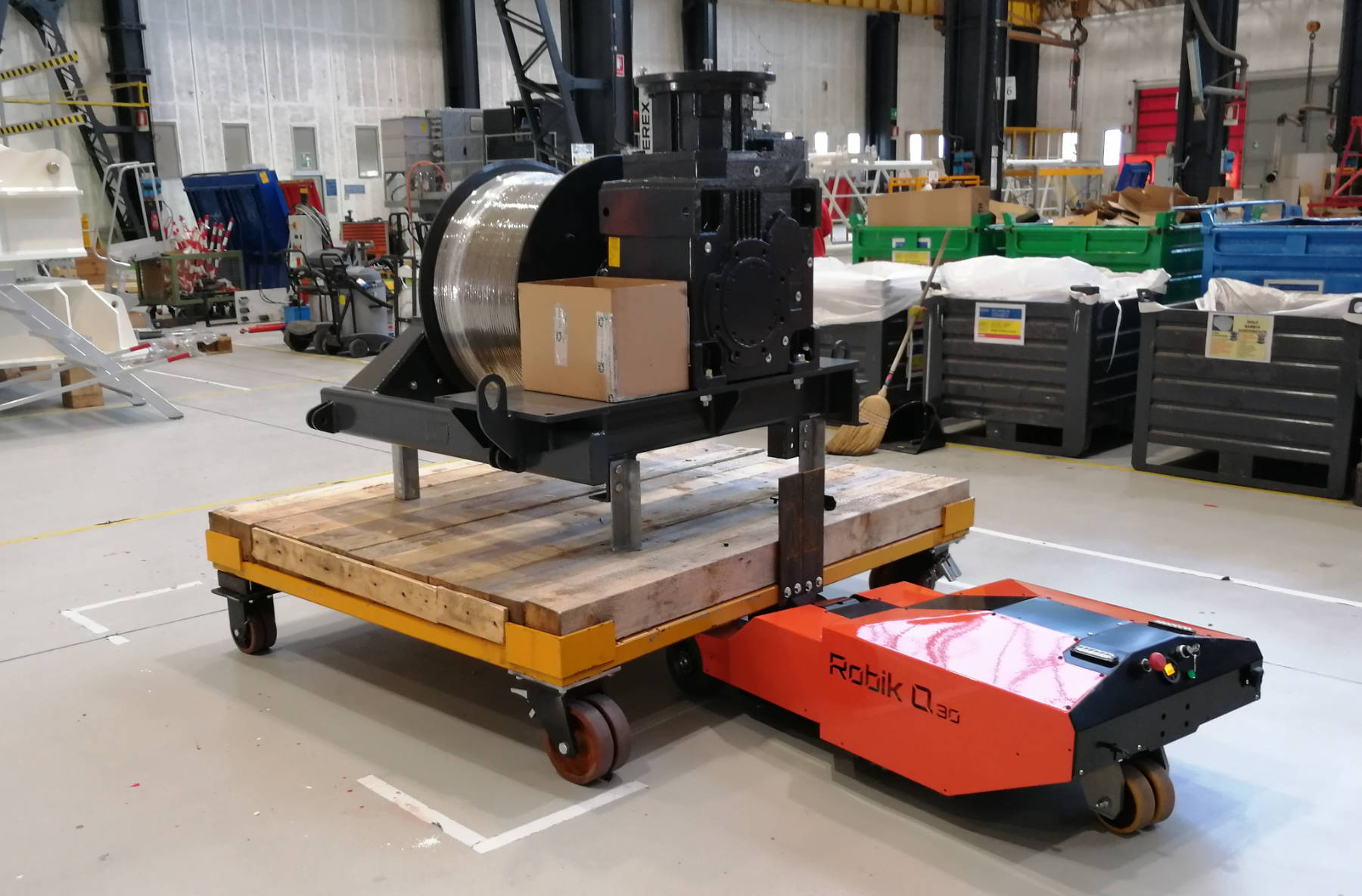 INDUSTRIAL SECTOR Robik Q30 handling Machinary component