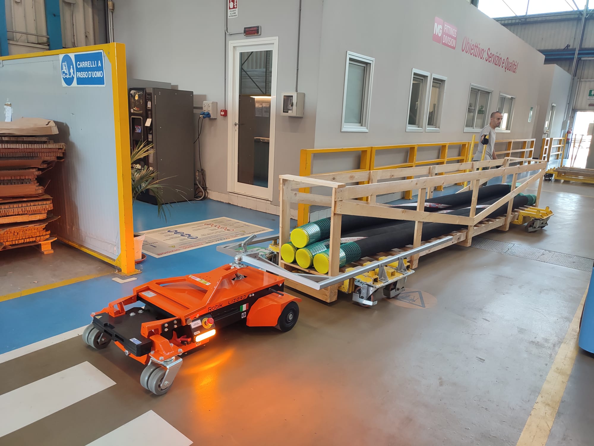 robik lizard dp heavy pipe handling industry
